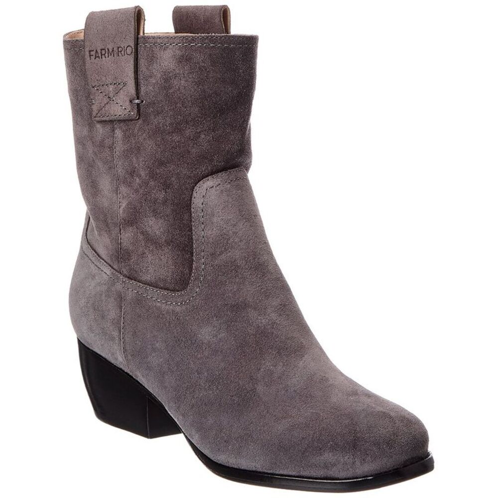 Farm Rio Soft Suede Leather Boot